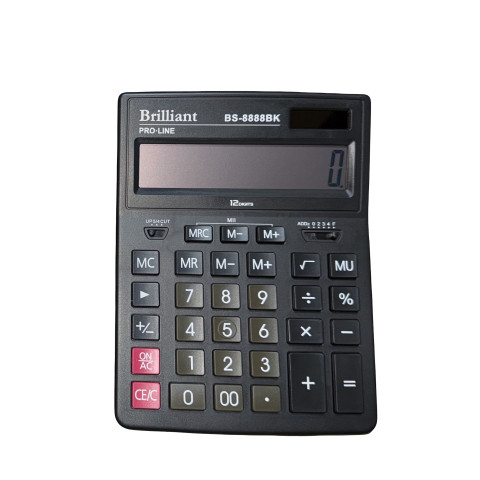 Калькулятор Brilliant BS-8888RD чорний шт.