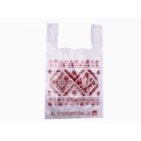 Пакет майка 28x49 Вишиванка уп. 1/250 Пакет майка 28x49 Вишиванка уп. 1/250