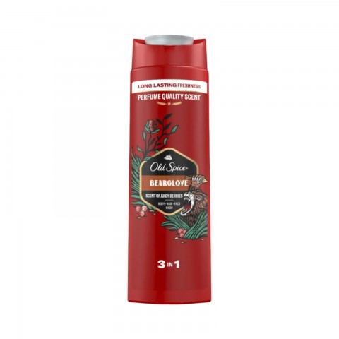 Гель для душа + шампунь OLD SPICE 400мл. 2в1 Bearglove шт. Гель для душа + шампунь OLD SPICE 400мл. 2в1 Bearglove шт.