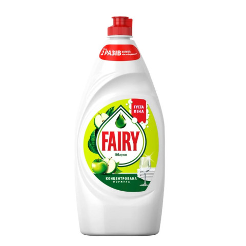Засіб для миття посуду FAIRY 900мл. Зелене яблуко шт.