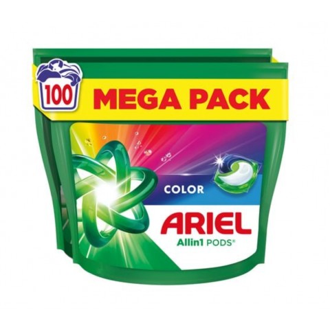 Капсулы для машинной стирки ARIEL 100X18.2гг Color шт. 1/100