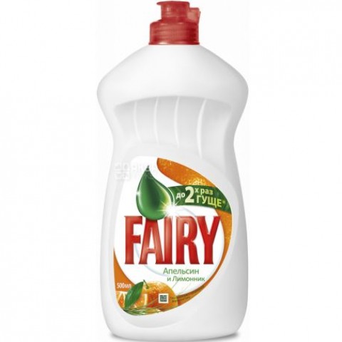 Средство для мытья посуды FAIRY 500мл. Апельсин и лимонник шт.