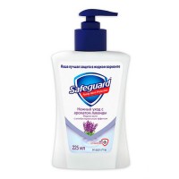 Жидкое мыло SAFEGUARD 225мл. Жидкое мыло Нежный уход с ароматом лаванды шт.