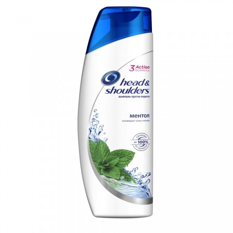 Шампунь проти лупи Head & Shoulders 400 мл. свіжість ментолу Шампунь проти лупи Head & Shoulders 400 мл. свіжість ментолу