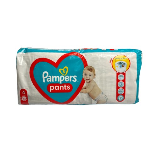 Підгузки-трусики дитячі PAMPERS Pants Maxi 9-15кг. Джамбо шт. 1/52 Підгузки-трусики дитячі PAMPERS Pants Maxi 9-15кг. Джамбо шт. 1/52