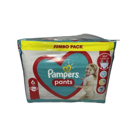 Підгузники-трусики дитячі PAMPERS Pants Giant розмір 6 15 + кг Джамбо шт. 1/44