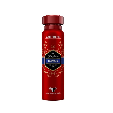 Аэрозольный дезодорант OLD SPICE 150мл. Captain шт.