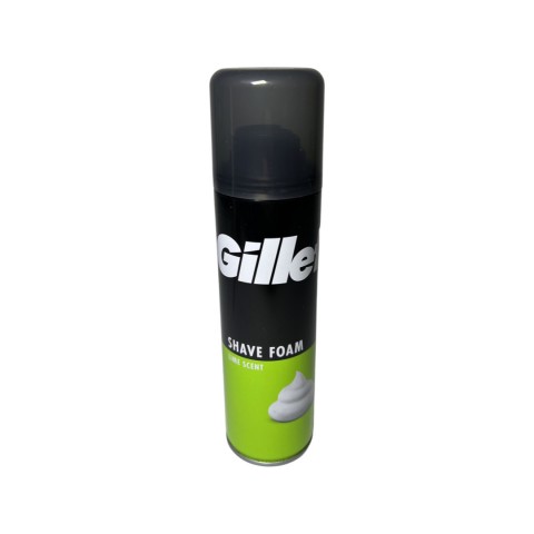 Піна для гоління GILLETTE 200мл .аромат лайма шт. Піна для гоління GILLETTE 200мл .аромат лайма шт.