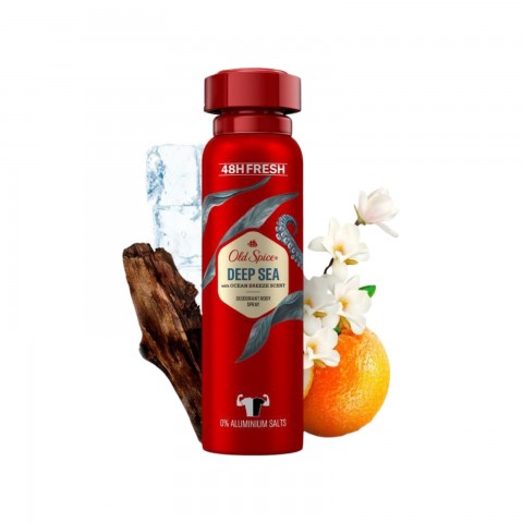 Аерозольний дезодорант OLD SPICE 150мл. Deep sea шт.