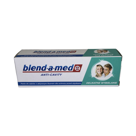 Зубна паста BLEND_A_MED 75мл Анти Карієс Ніжне Відбілювання шт.