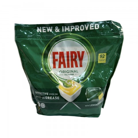 Капсулы для посудомоечных машин FAIRY 92шт. Лимон Капсулы для посудомоечных машин FAIRY 92шт. Лимон