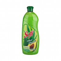 Кондиціонер для тканин Sofi 1л ПЕТ пляшка aloe & avocado зелений шт. Кондиціонер для тканин Sofi 1л ПЕТ пляшка aloe & avocado зелений шт.