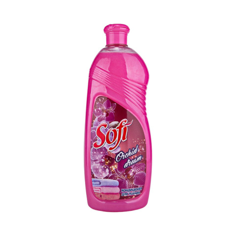 Кондиціонер для тканин Sofi 1л пет пляшка Orchid Dream рожевий шт.