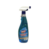 Рідина для миття стекол BLITZ crystal 750 г пет пляшка тригер синій шт.
