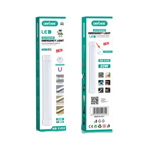 Лампа LED магнит + крючек TYPE-C 20W AERBES шт Лампа LED магнит + крючек TYPE-C 20W AERBES шт