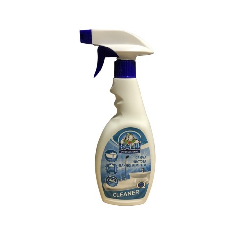 Профессиональное средство BALU CLEANER для чистки ванных комнат 550 мл. триггер шт.