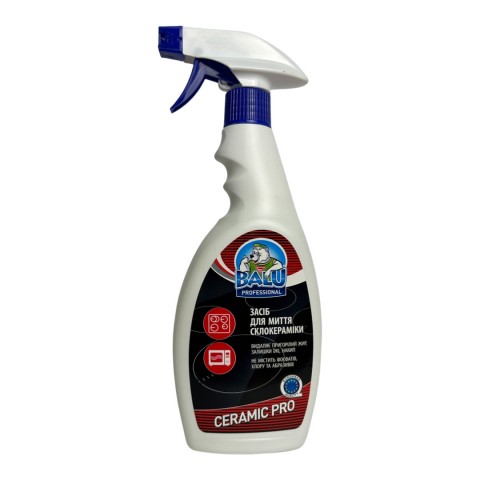 Засіб для миття склокерамічних плит BALU Ceramic Pro 550мл. тригер шт.
