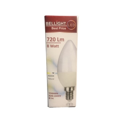 LED Лампа с37 Е14 4000К 8Вт LED Лампа с37 Е14 4000К 8Вт