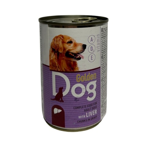 Консерви для собак Golden Dog з печінкою 415г. Консерви для собак Golden Dog з печінкою 415г.