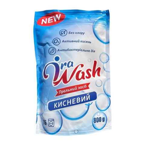 Порошок для стирки Ira Wash кислородный 800 гр шт.