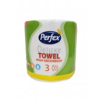 Рушники паперові кухонні 3-х шарові PERFEX DELUXE TOWEL уп. 1/1 Рушники паперові кухонні 3-х шарові PERFEX DELUXE TOWEL уп. 1/1