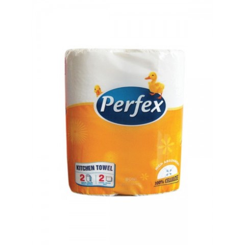 Полотенца бумажные кухонные 2-х слойные PERFEX KITCHEN TOWEL уп 1/2