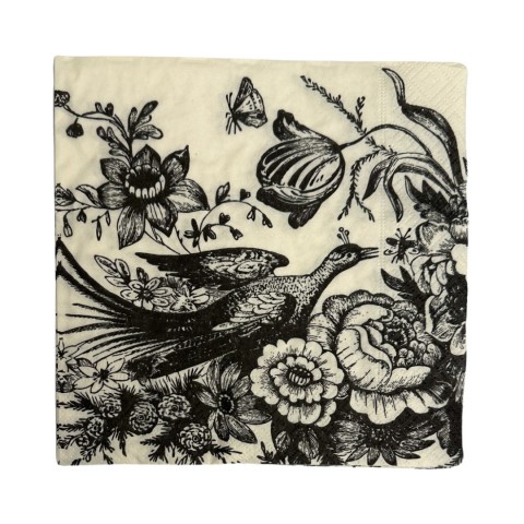 Сарветка 33х33 3-х шарова Romantic drawing 21737 уп. 1/20 Сарветка 33х33 3-х шарова Romantic drawing 21737 уп. 1/20