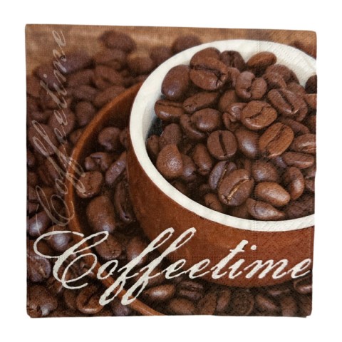 Салфетка 33х33 3-х шаровая Coffeetime 21562 уп. 1/20 Салфетка 33х33 3-х шаровая Coffeetime 21562 уп. 1/20