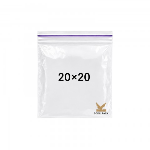Пакеты ФИОЛЕТОВАЯ полоса 20х20 с замком Zip-Lock шт. 1/100 Пакеты ФИОЛЕТОВАЯ полоса 20х20 с замком Zip-Lock шт. 1/100