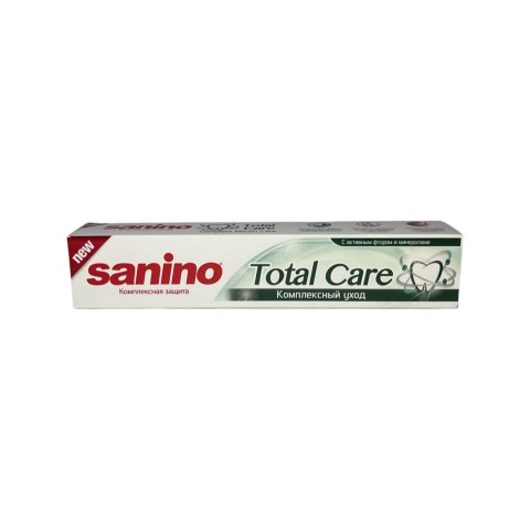 Зубна паста SANINO 100мл комплексний догляд шт Зубна паста SANINO 100мл комплексний догляд шт