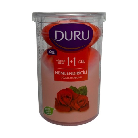 Мило стакан DURU Fresh Sensations 4х100гр Троянда зі зволожувальним кремом уп. 1/4 Мило стакан DURU Fresh Sensations 4х100гр Троянда зі зволожувальним кремом уп. 1/4