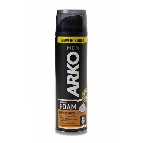 Пена для бритья Arko men  200 мл з екстрактом кофе зёрен шт
