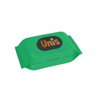 Волога серветка 84 UNIS антибактеріальні Perfume Green з клапаном уп. 1/84 Волога серветка 84 UNIS антибактеріальні Perfume Green з клапаном уп. 1/84