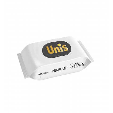 Волога серветка 84 UNIS антибактеріальні Perfume White з клапаном уп. 1/84 Волога серветка 84 UNIS антибактеріальні Perfume White з клапаном уп. 1/84