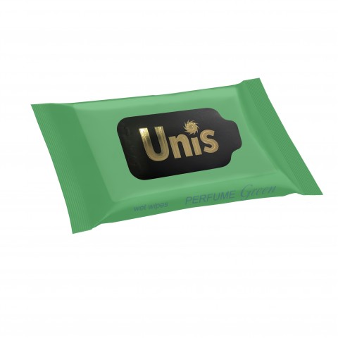 Волога серветка 15 шт. UNIS Perfume Green шт. 1/15