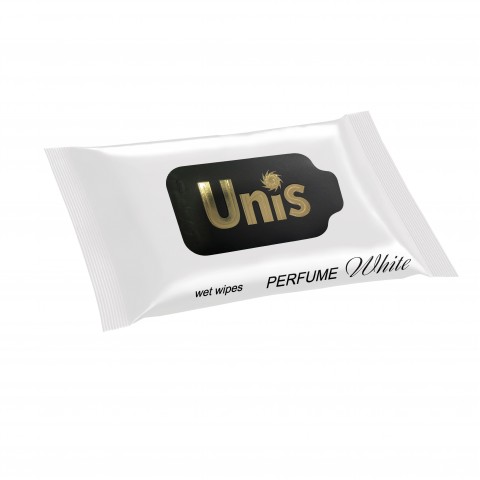 Влажная салфетка 15 шт. UNIS Perfume White шт. 1/15
