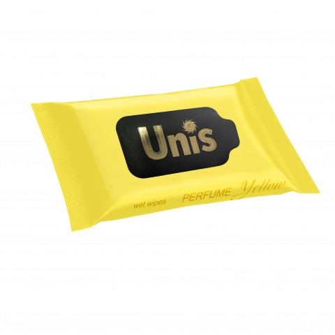Волога серветка 15 шт. UNIS Perfume Yellow шт. 1/15