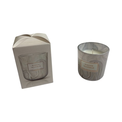 Cвеча СТАКАН арома White Marble 150g. шт. Cвеча СТАКАН арома White Marble 150g. шт.