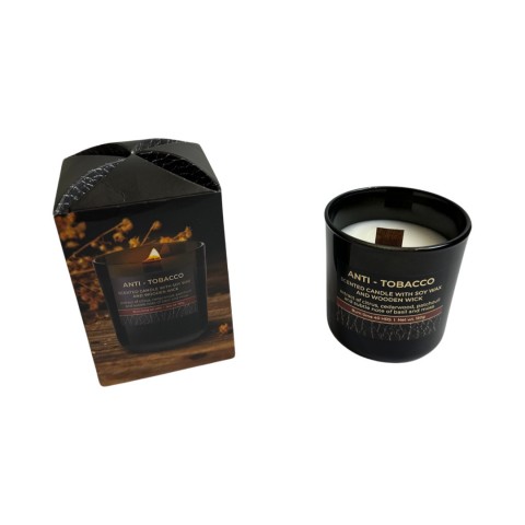 Свічка СКЛЯНКА арома Anti-tobacco 150g. шт. Свічка СКЛЯНКА арома Anti-tobacco 150g. шт.