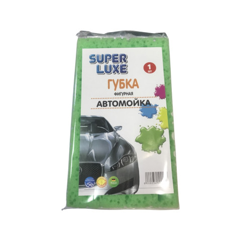 Автомийка Губка Super Luxe зелена шт.