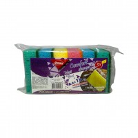 Губка для посуду ТМ Prodom Comfort Sponges ПОРИСТА 5+1 уп. 1/6 Губка для посуду ТМ Prodom Comfort Sponges ПОРИСТА 5+1 уп. 1/6