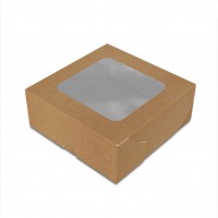 Коробка 130х130х50 для суші (сушібокс) міді Крафт уп. 1/50 Коробка 130х130х50 для суші (сушібокс) міді Крафт уп. 1/50