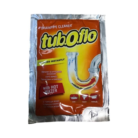 Засіб для прочищення труб tub.O.flor (гаряча вода) 100г