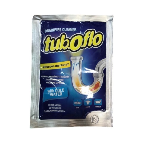 Средство для прочистки труб tub.O.flor (холодная вода) 60г Средство для прочистки труб tub.O.flor (холодная вода) 60г