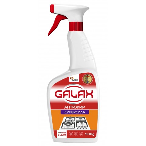 Засіб для видалення жиру з кухонних поверхонь Galax das PowerClean 500мл. тригер шт. Засіб для видалення жиру з кухонних поверхонь Galax das PowerClean 500мл. тригер шт.