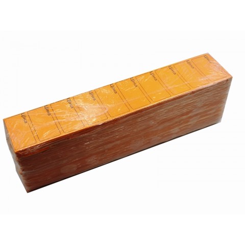 Ценник 2 /47×24 по 100 этикеток оранжевый уп. 1/50