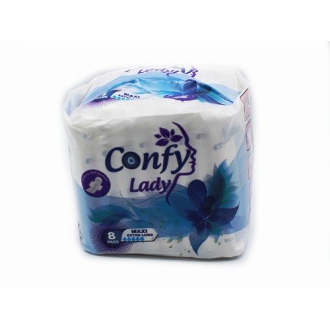 Гігієнічні прокладки CONFY 8 шт 5 капель CONFY Maxi extralong STD 1/8