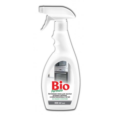 Bio Formula піна для миття духових шафів та мікрохвильових (СВЧ) печей 500 мл Bio Formula піна для миття духових шафів та мікрохвильових (СВЧ) печей 500 мл